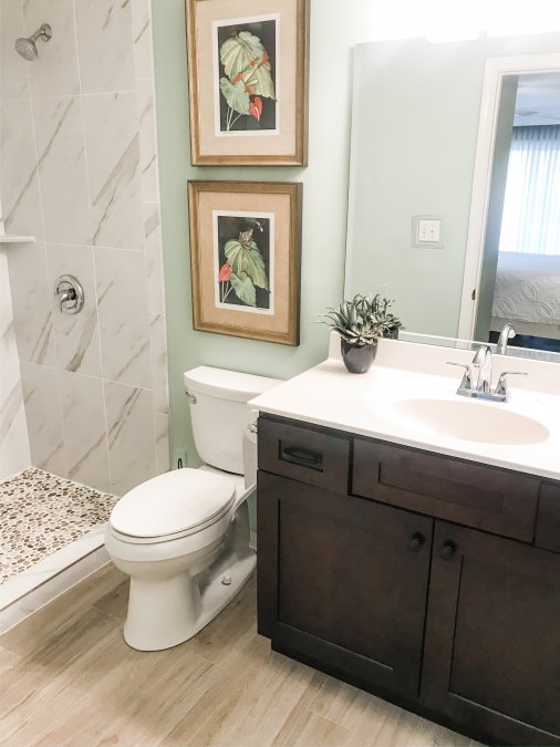 Master bathroom